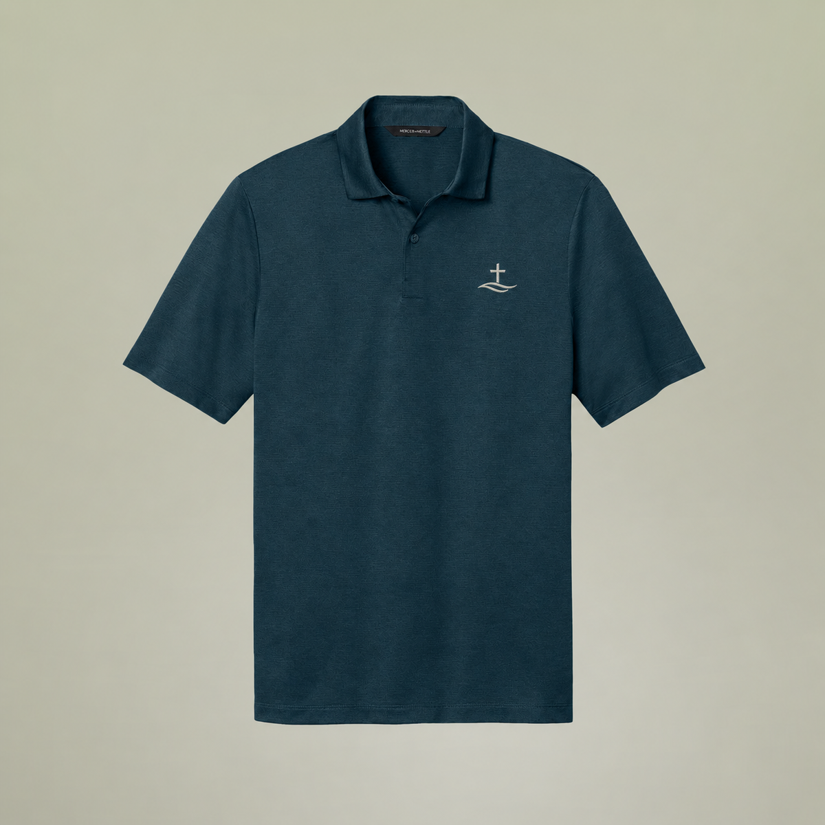 Men's Narrowform Embroidered Polo