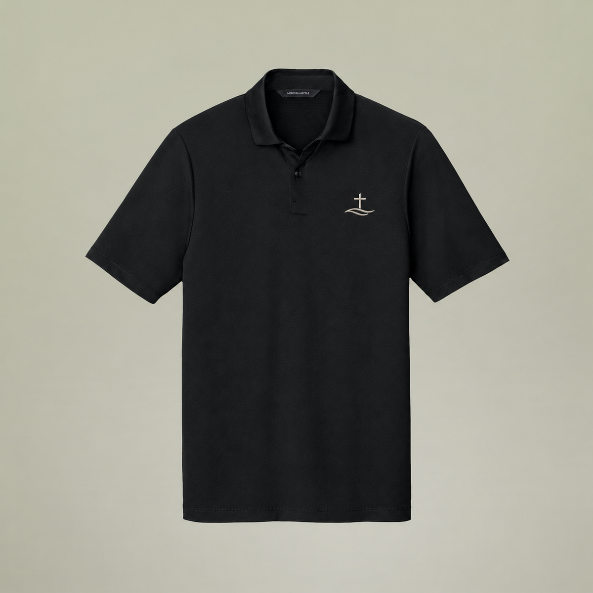 Men's Narrowform Embroidered Polo