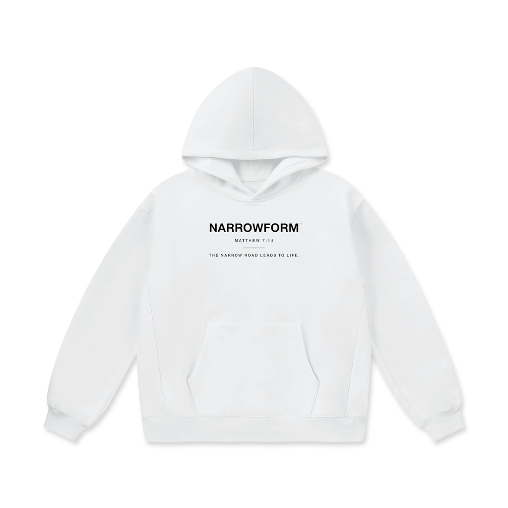 NARROWFORM MATTHEW 7:14 HOODIE