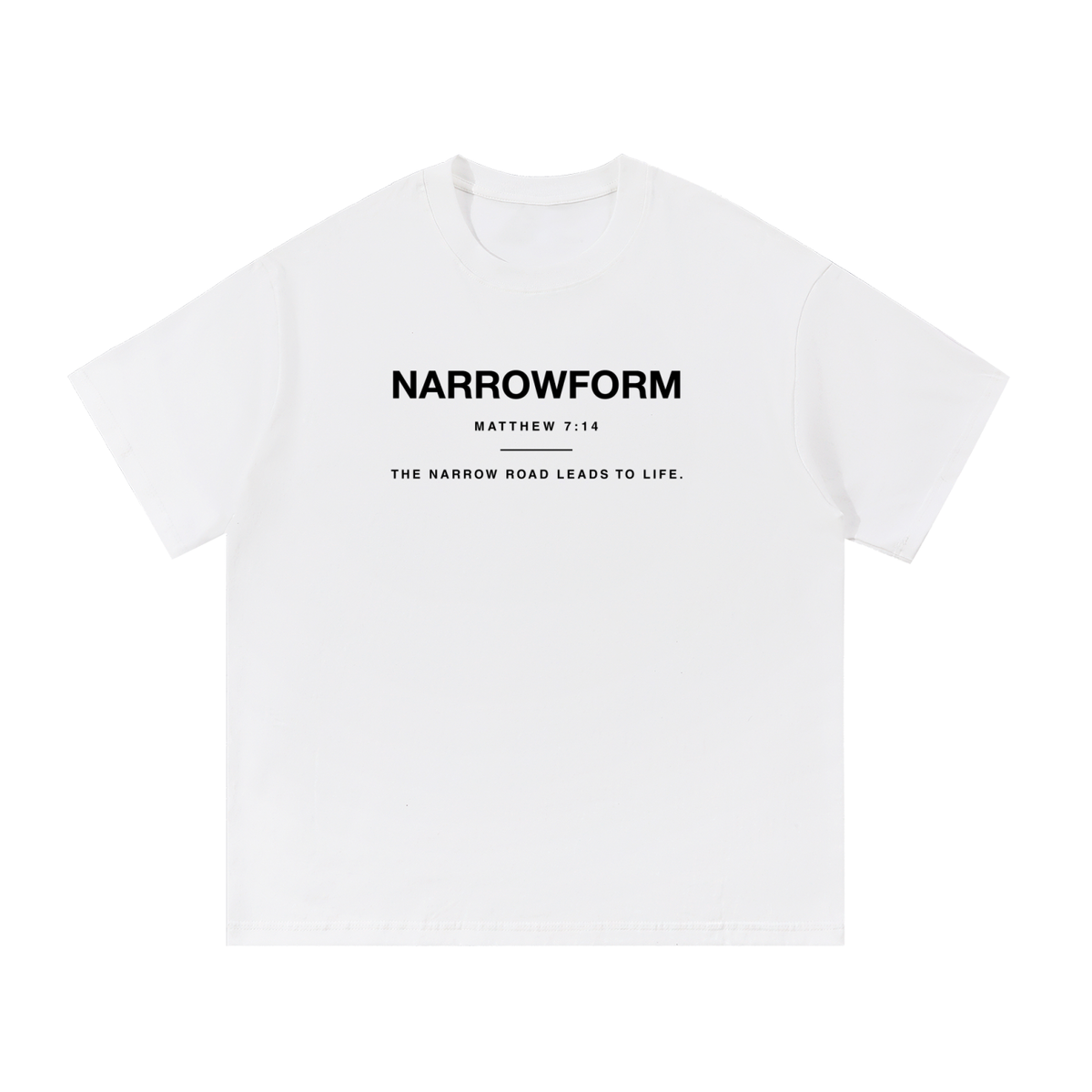 NARROWFORM HEAVY TEE