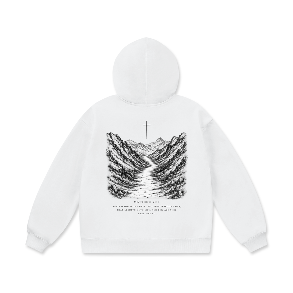 NARROWFORM MATTHEW 7:14 HOODIE