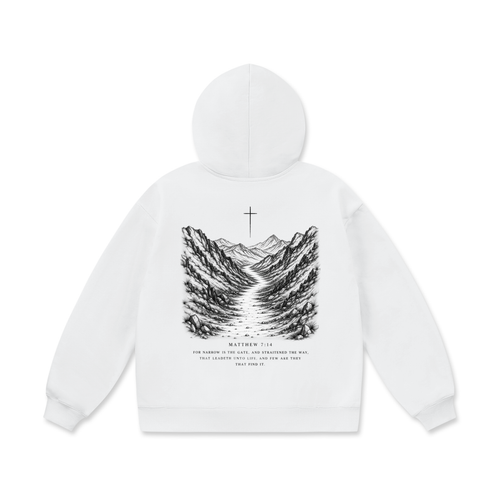 NARROWFORM MATTHEW 7:14 HOODIE