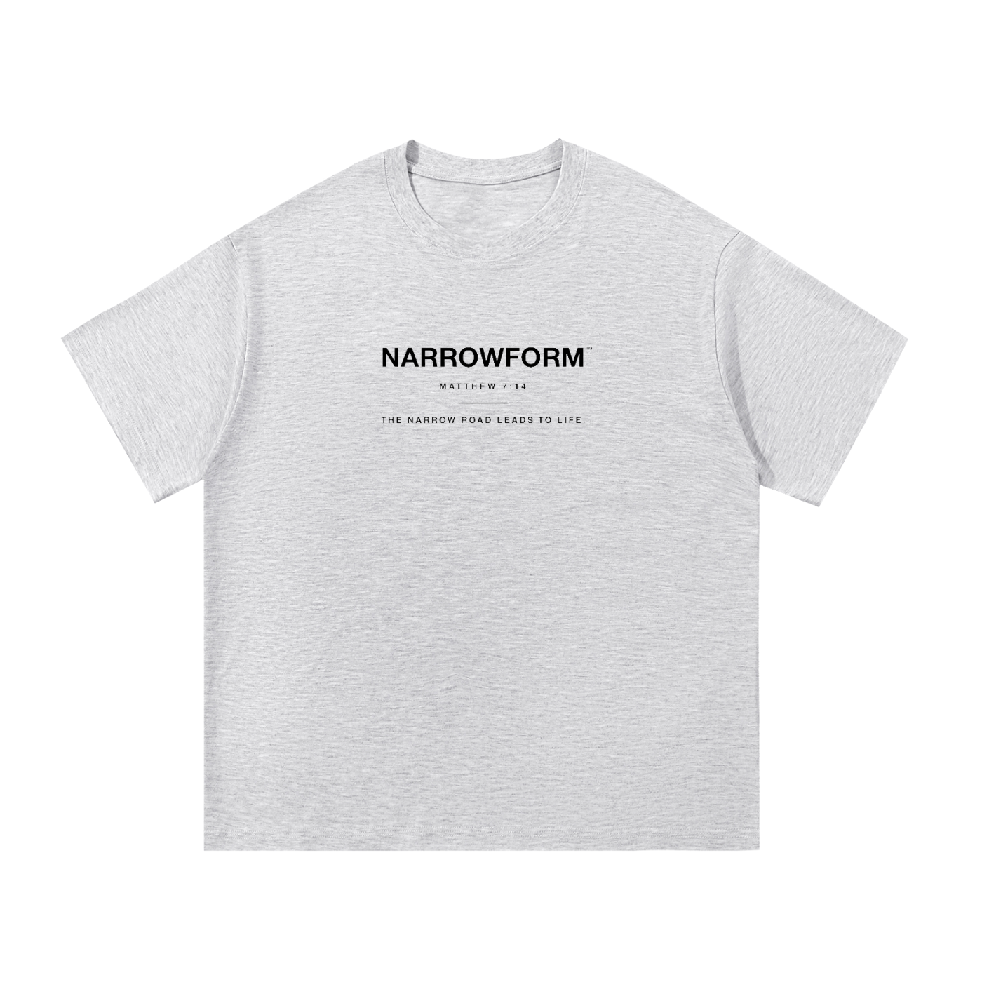 NARROWFORM MATTHEW 7:14 T-SHIRT