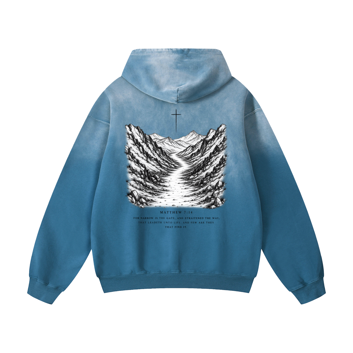 NARROWFORM Sunfade Oversized-Hoodie