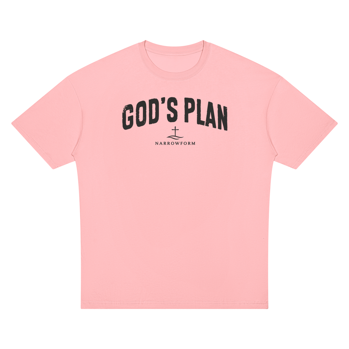 (NEW) God's Plan Drop Shoulder Tee