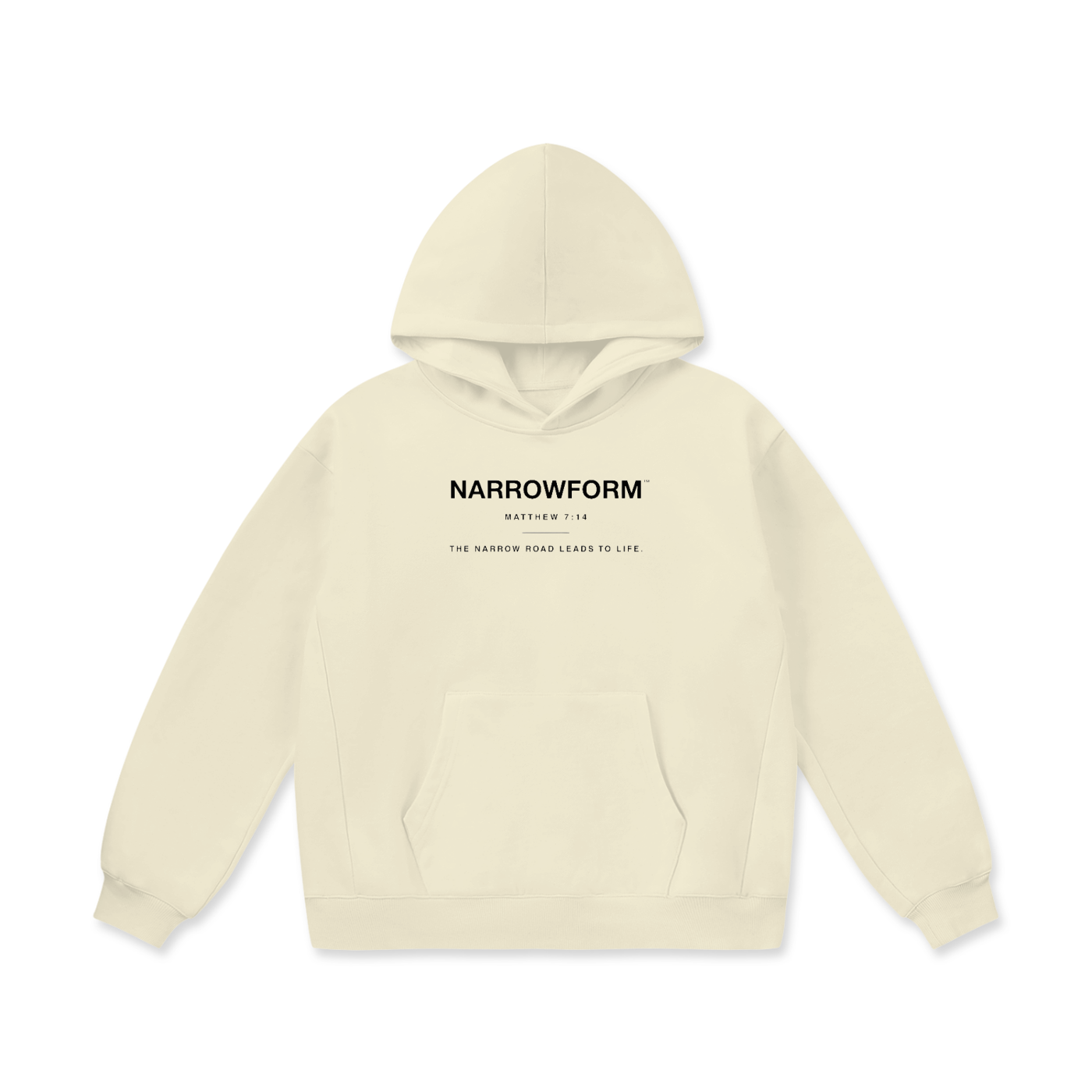 NARROWFORM MATTHEW 7:14 HOODIE