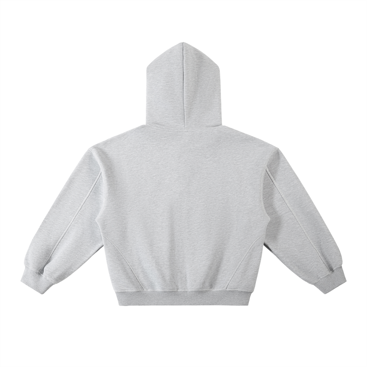 NARROWFORM Stitched Boxy Fleece Hoodie