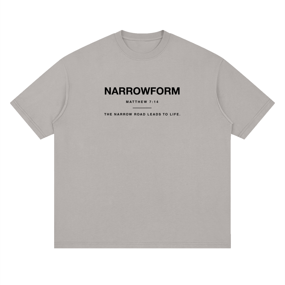 NARROWFORM 100% Cotton Tee