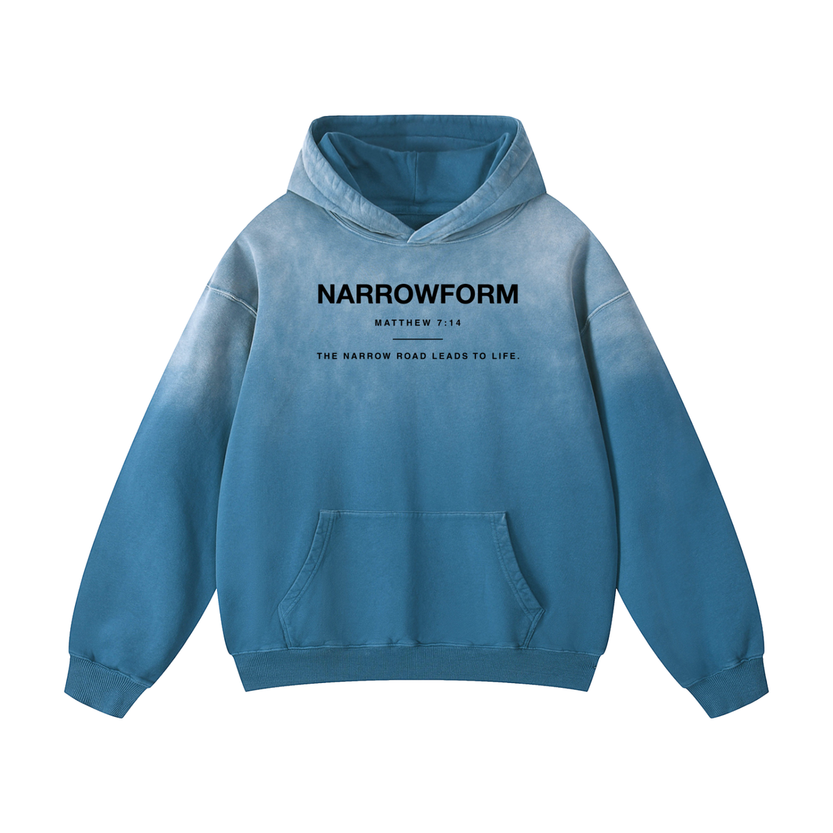 NARROWFORM Sunfade Oversized-Hoodie