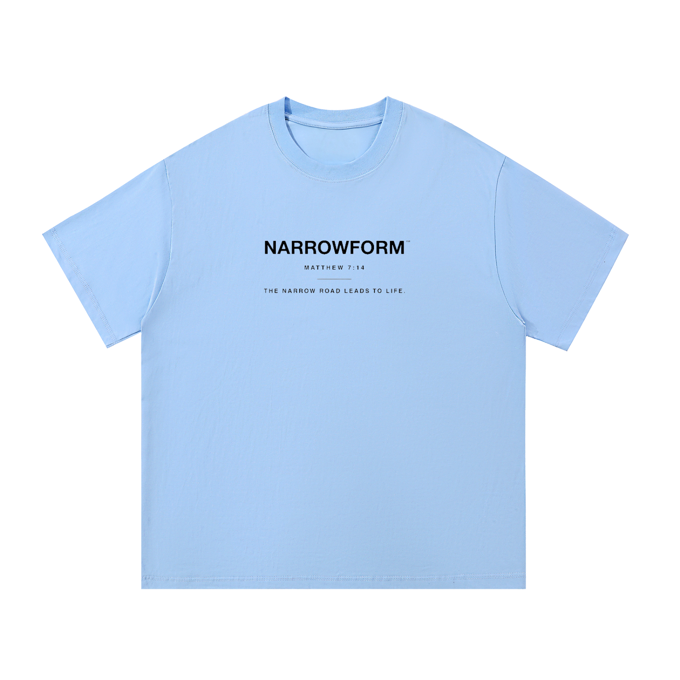 NARROWFORM MATTHEW 7:14 T-SHIRT