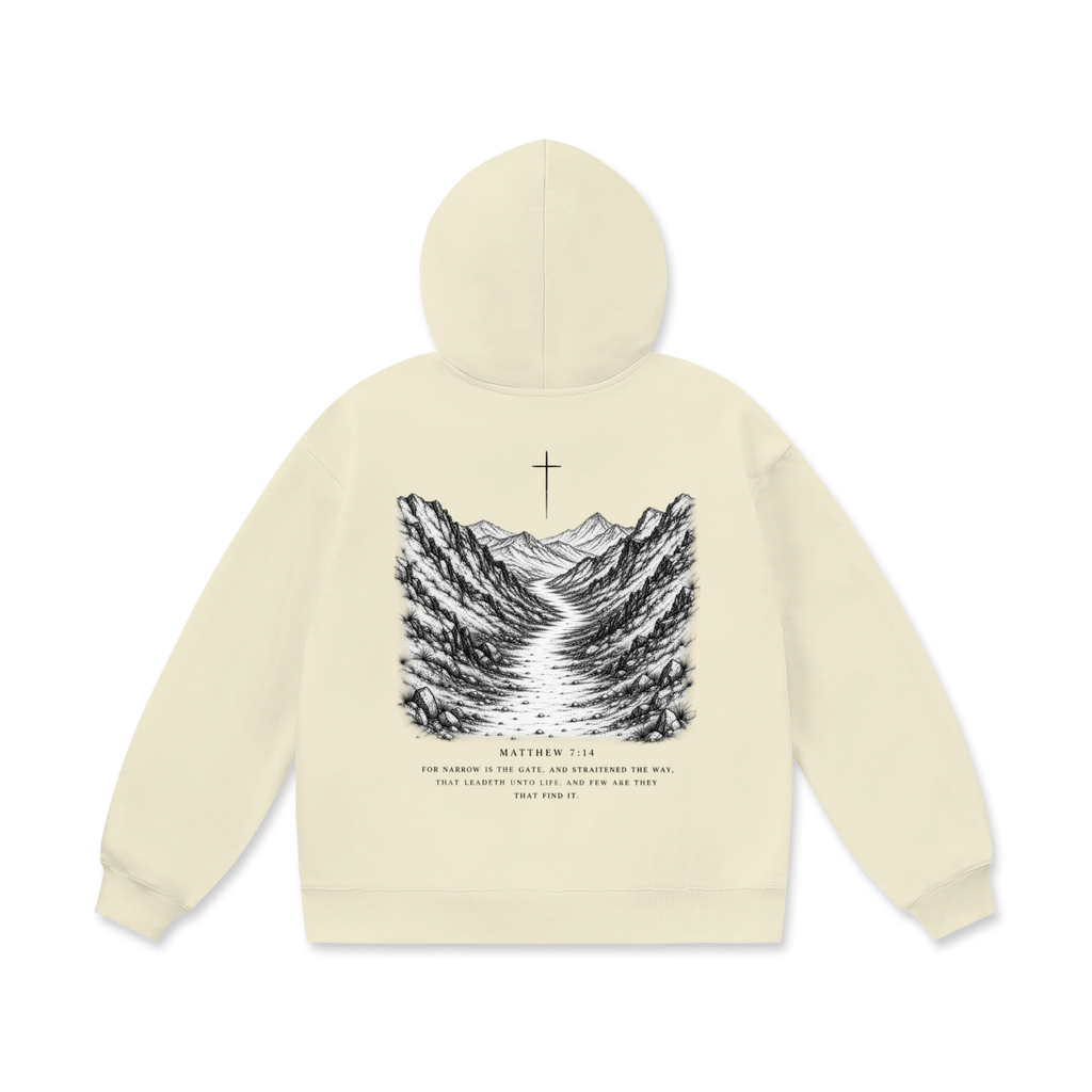 NARROWFORM MATTHEW 7:14 HOODIE
