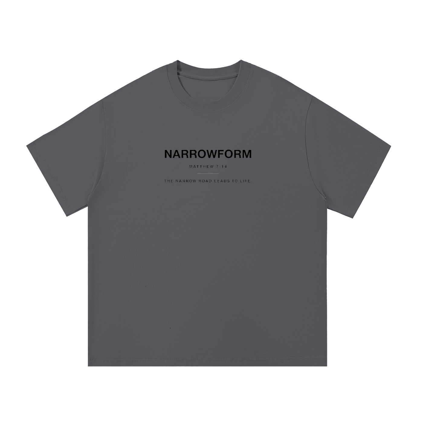 NARROWFORM MATTHEW 7:14 T-SHIRT