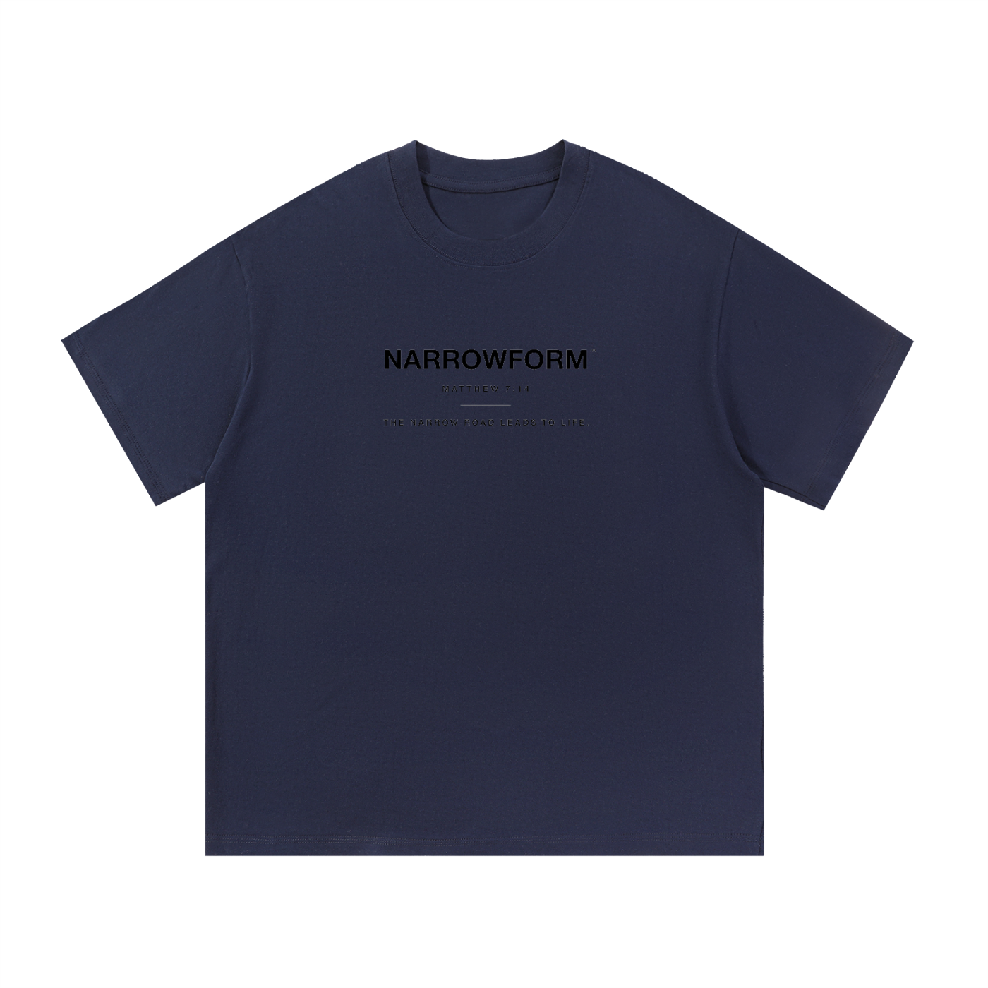 NARROWFORM MATTHEW 7:14 T-SHIRT