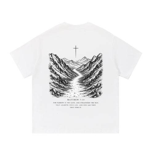NARROWFORM MATTHEW 7:14 T-SHIRT