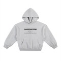 NARROWFORM Stitched Boxy Fleece Hoodie