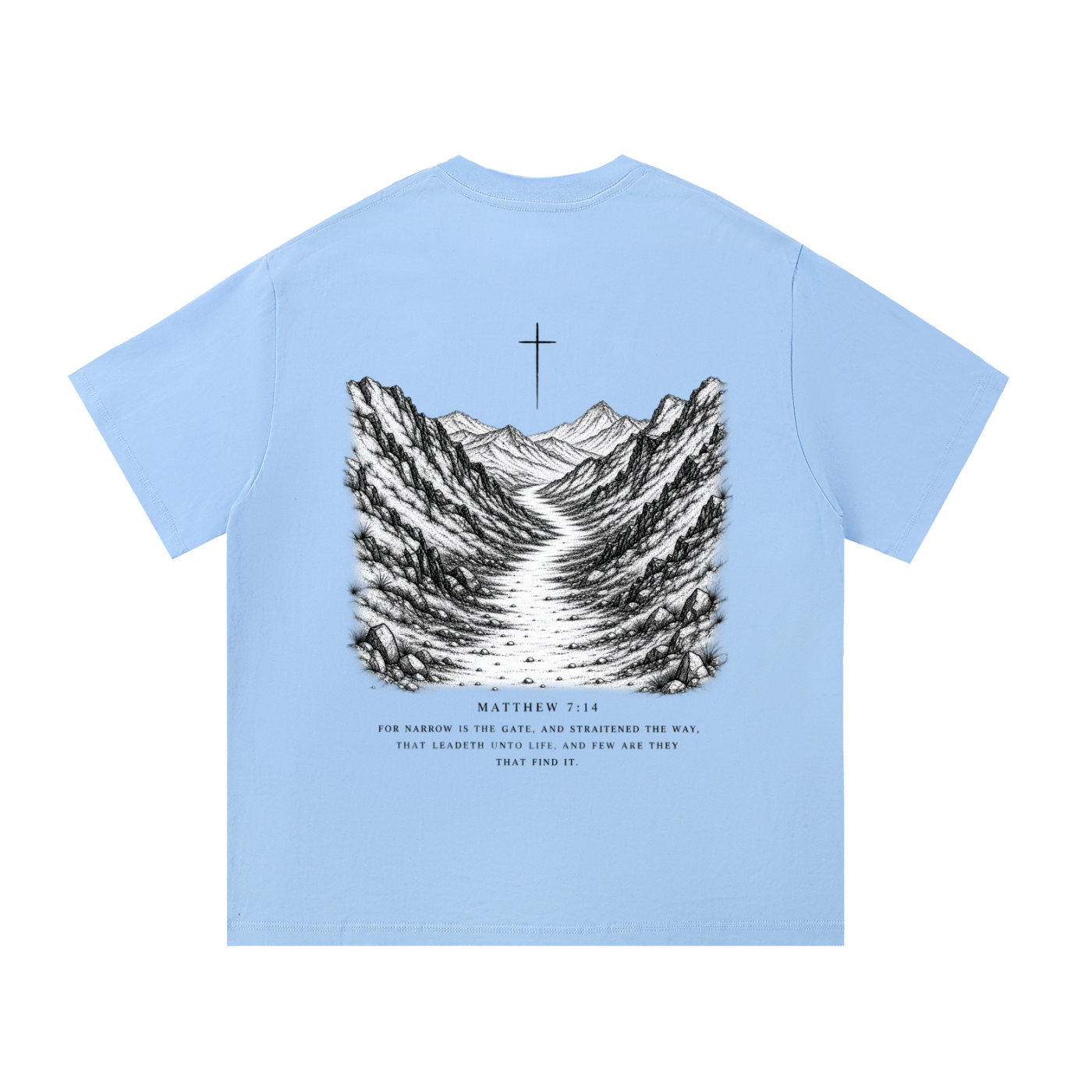 NARROWFORM MATTHEW 7:14 T-SHIRT