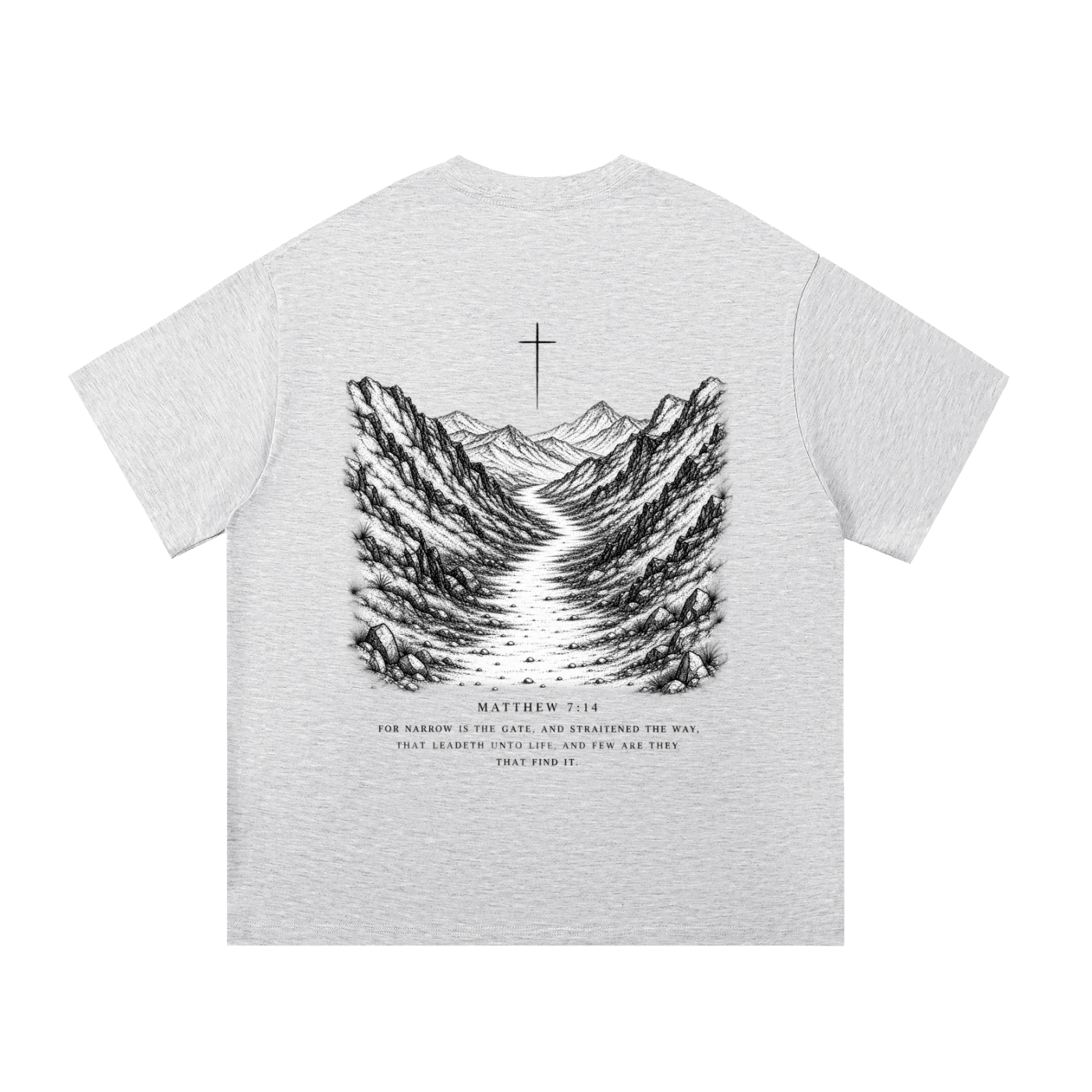 NARROWFORM MATTHEW 7:14 T-SHIRT