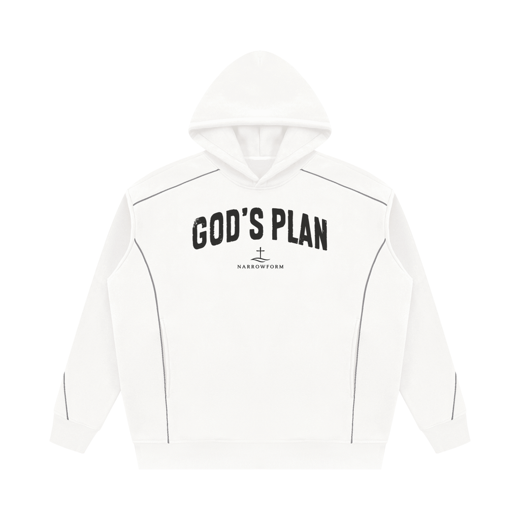 (NEW) God's Plan Oversized Lined Hoodie