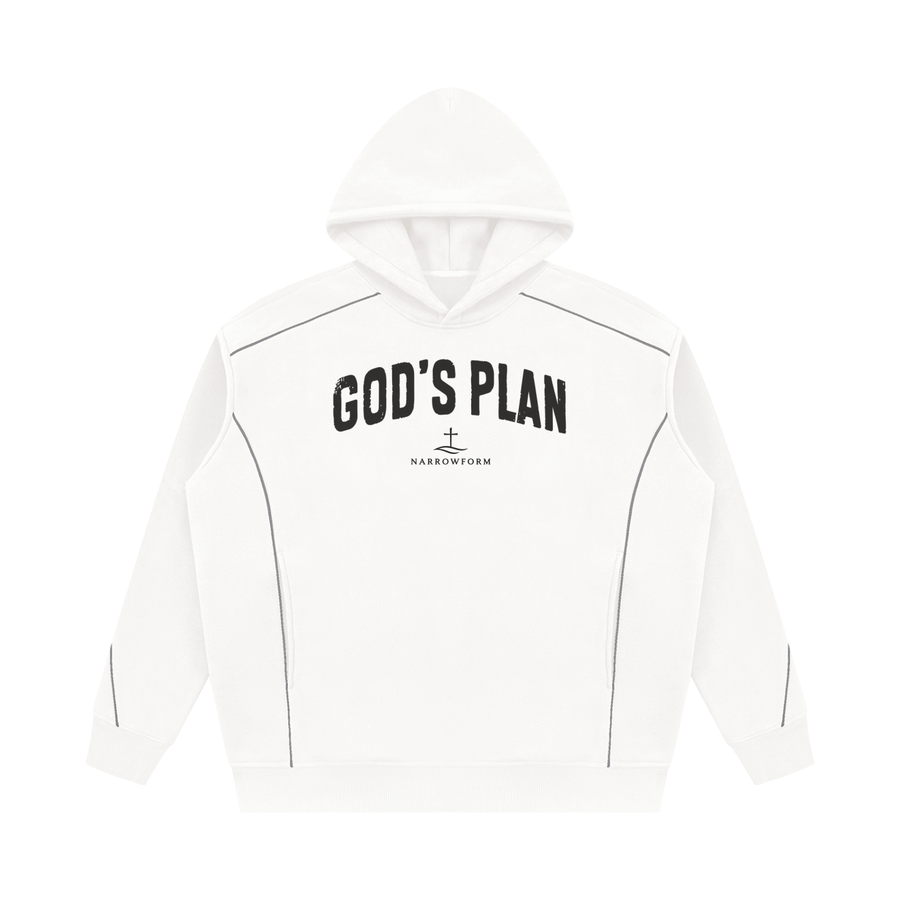 (NEW) God's Plan Oversized Lined Hoodie
