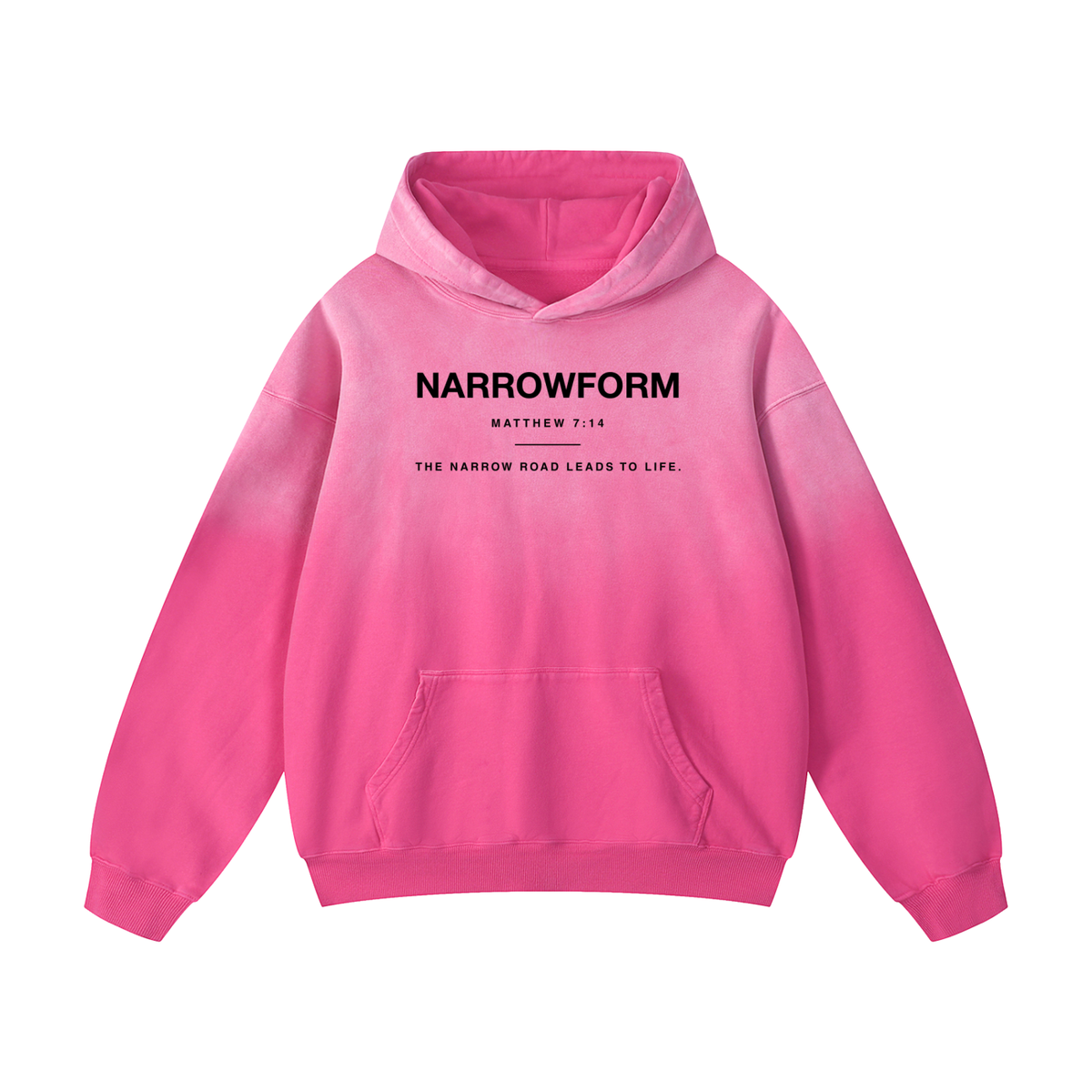 NARROWFORM Sunfade Oversized-Hoodie
